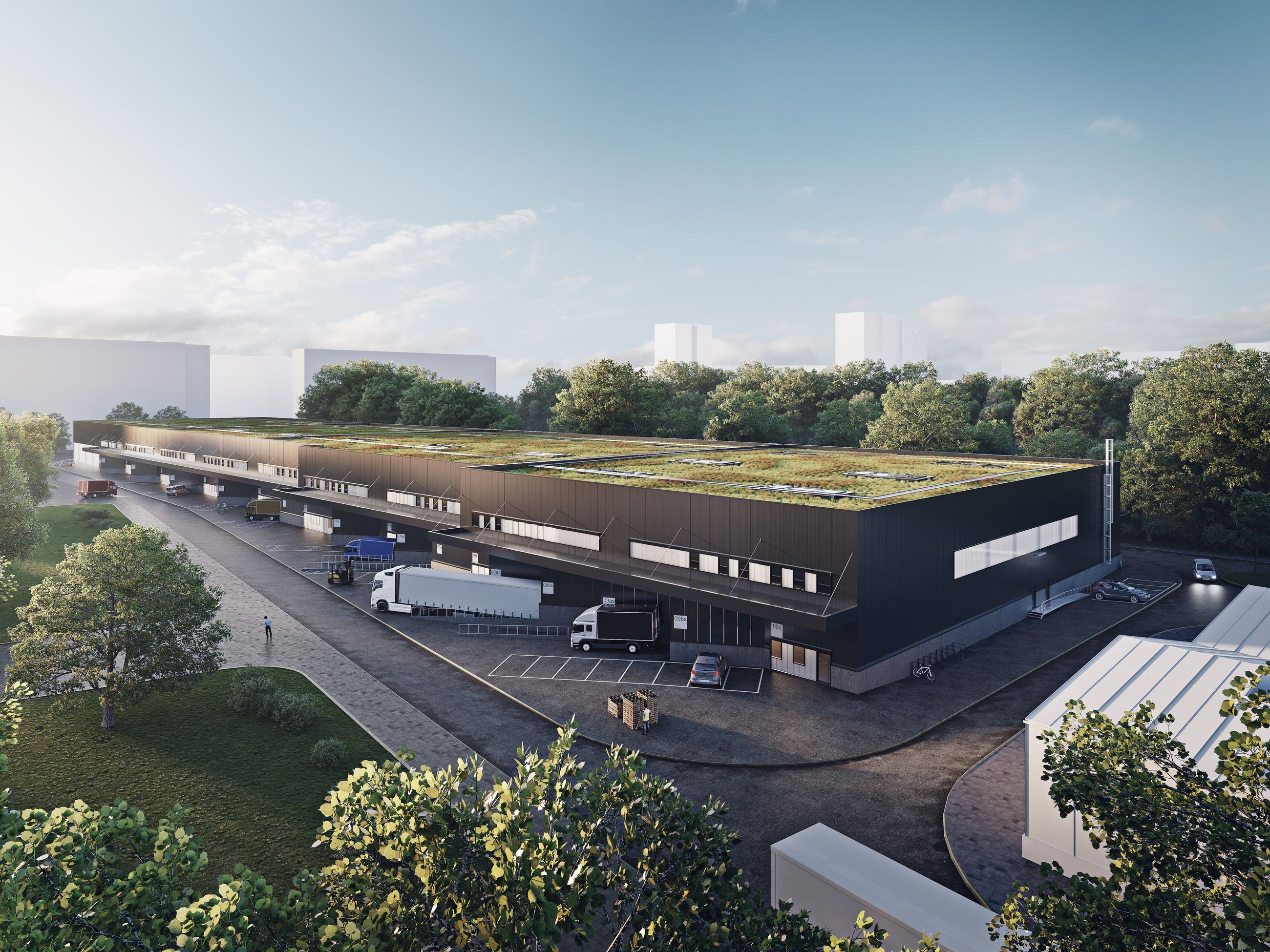 Berlijnse ondernemers krijgen een ultramoderne bedrijfsruimte van 15.000 m² in het gerenommeerde topaspark