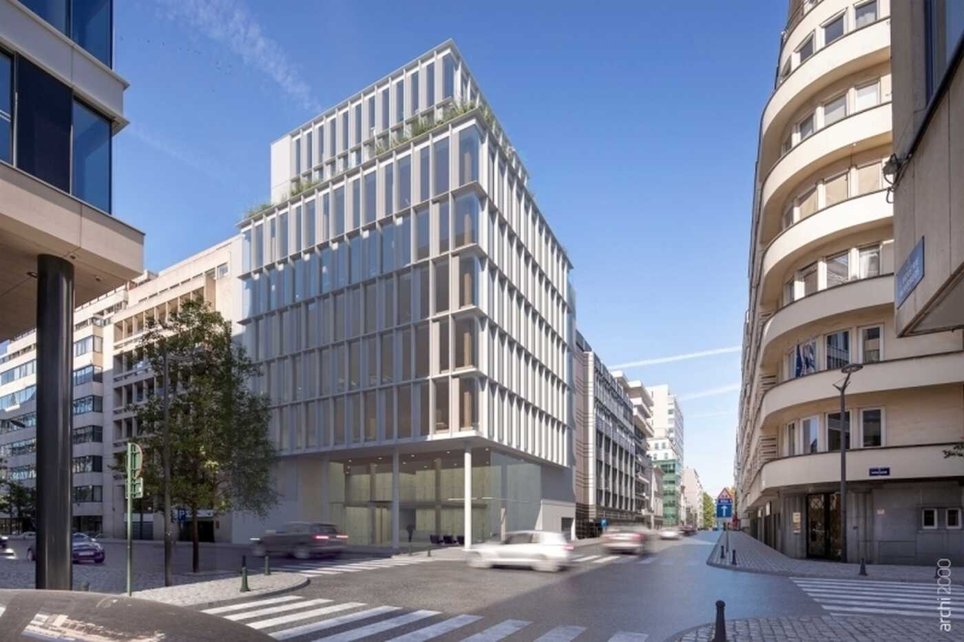 Monteco: The tallest wooden building in Brussels